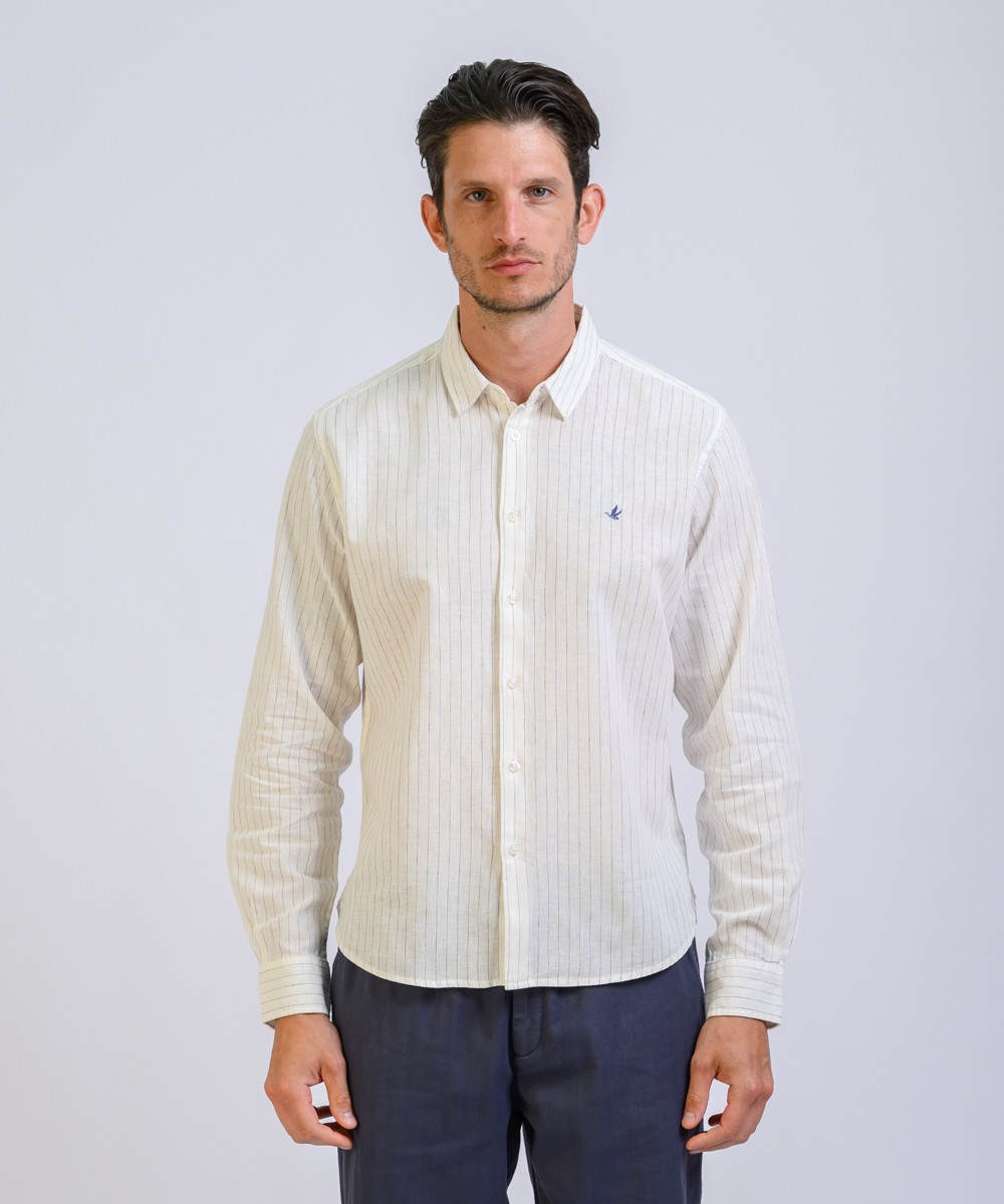 Camisa Lino Stripes