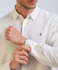 Camisa Lino Stripes
