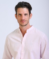 Camisa Mao Stripes Lino