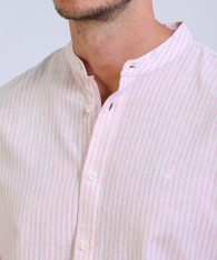 Camisa Mao Stripes Lino