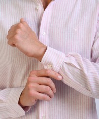 Camisa Mao Stripes Lino