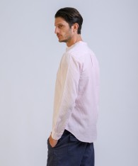 Camisa Mao Stripes Lino