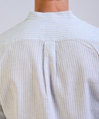 Camisa Mao Stripes Lino