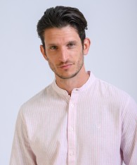 Camisa Mao Stripes Lino