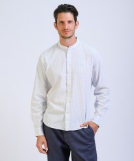 Camisa Mao Stripes Lino