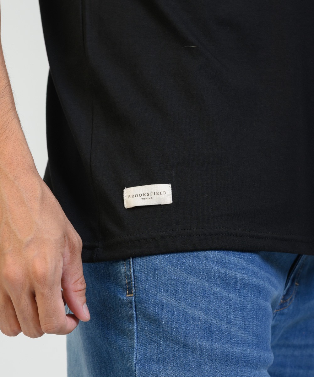 Remera Print Logo 3D