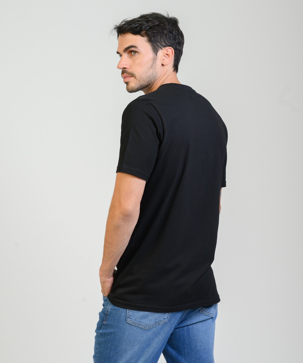 Remera Print Logo 3D