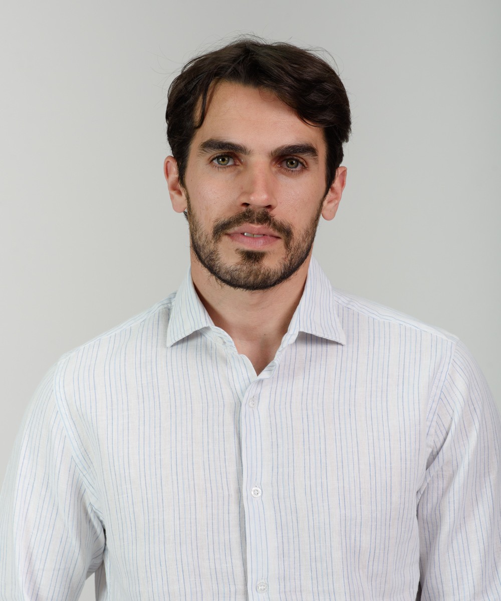 Camisa Milano Lino Striped