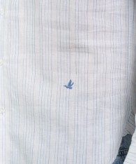 Camisa Milano Lino Striped