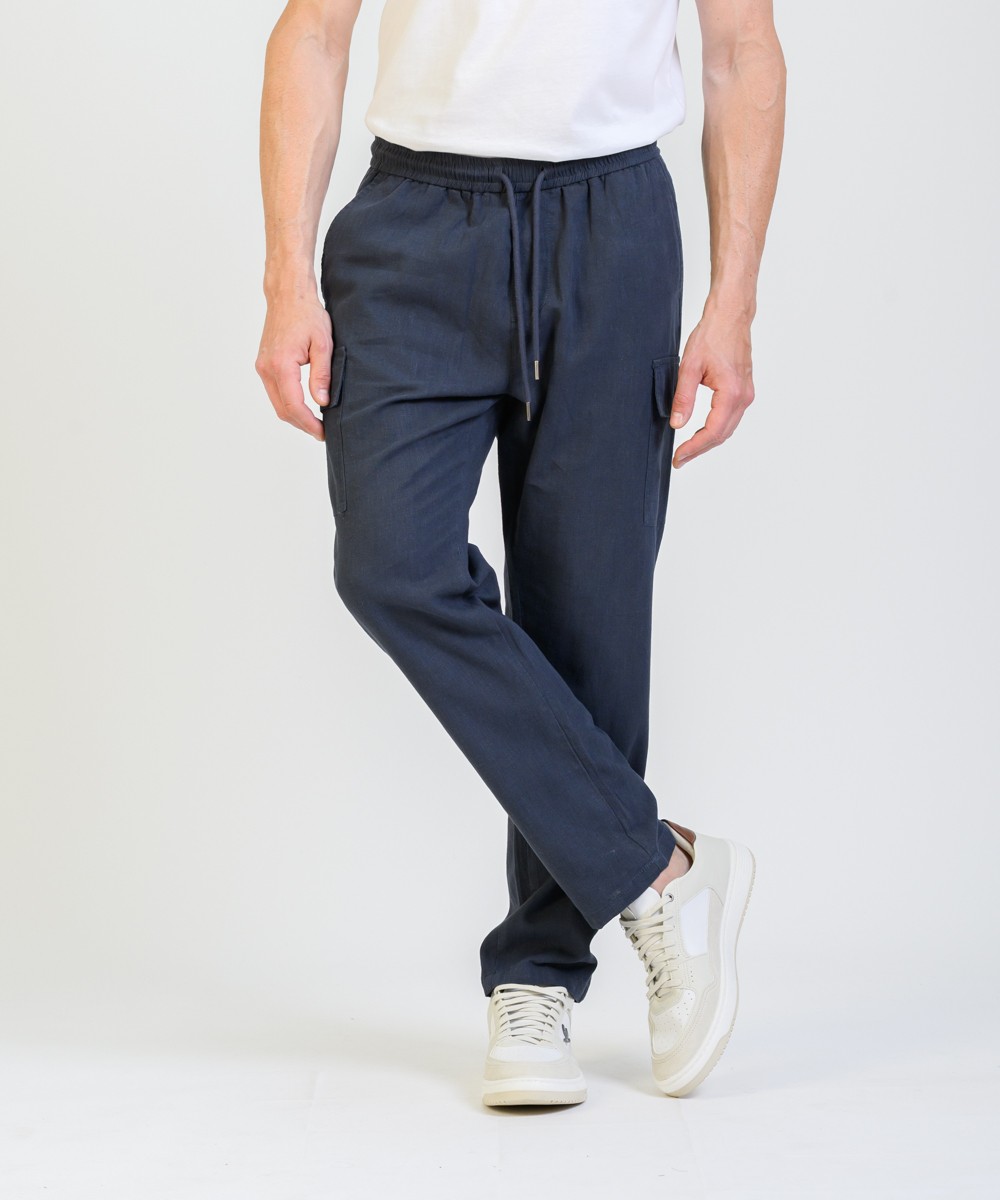 Pantalon Lino Reese Cargo
