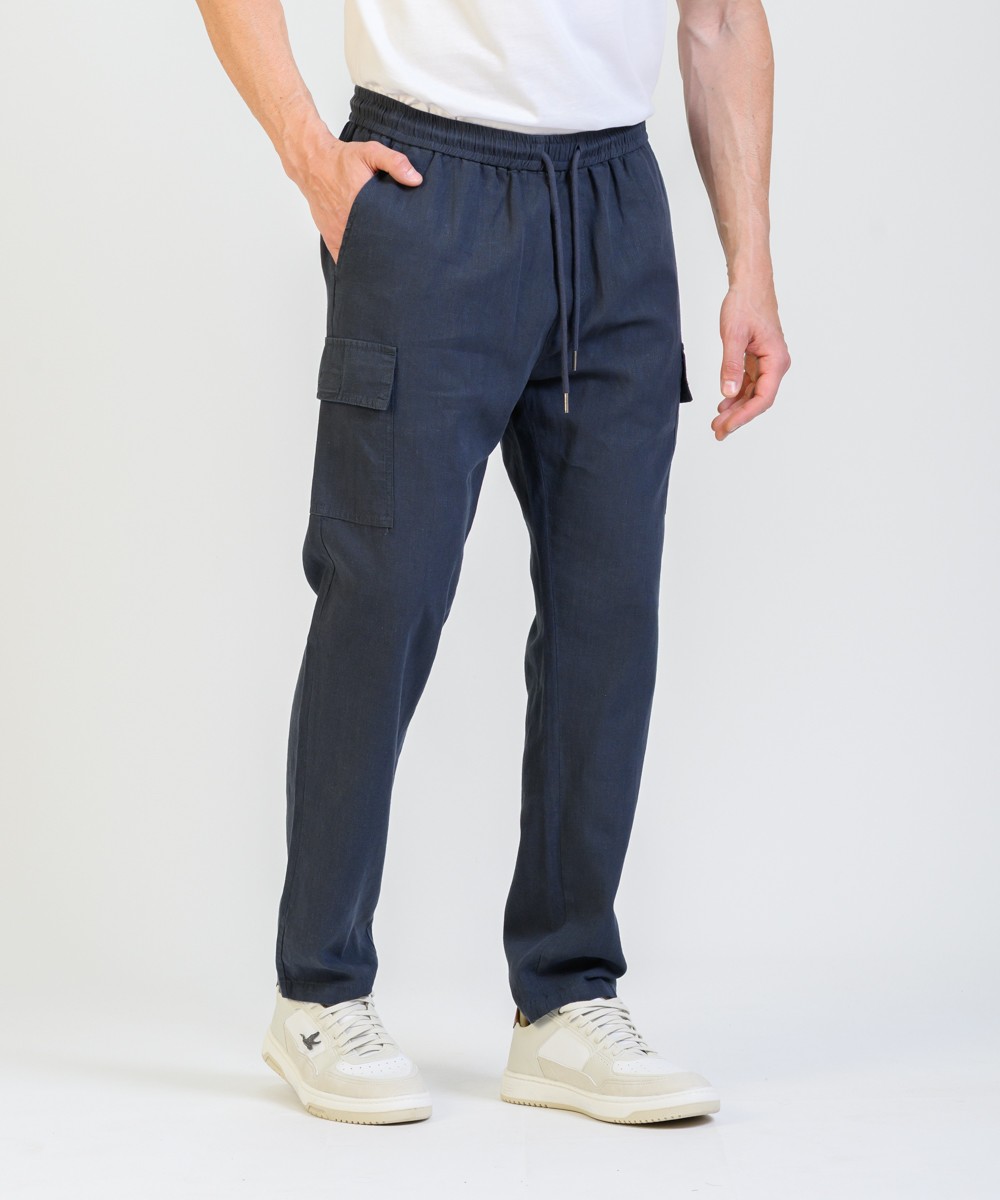 Pantalon Lino Reese Cargo