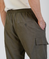 Pantalon Lino Reese Cargo