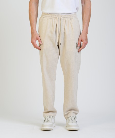 Pantalon Lino Reese Cargo
