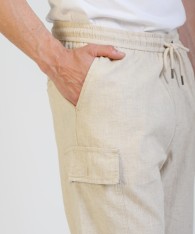 Pantalon Lino Reese Cargo