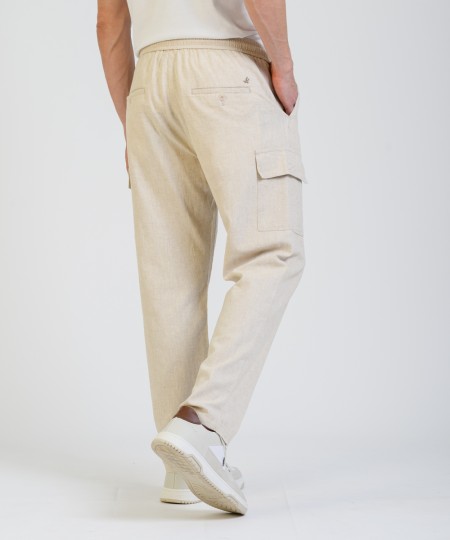 Pantalon Lino Reese Cargo 2