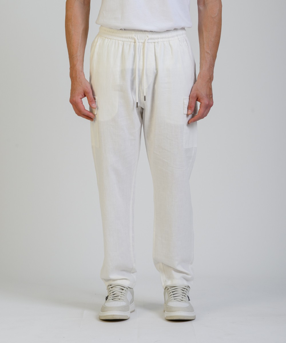 Pantalon Lino Reese Cargo