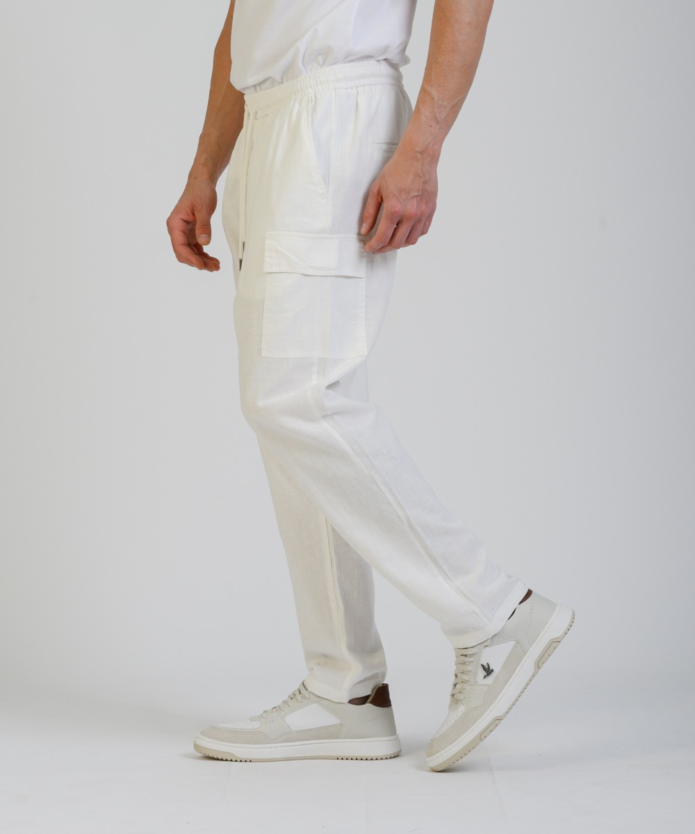 Pantalon Lino Reese Cargo