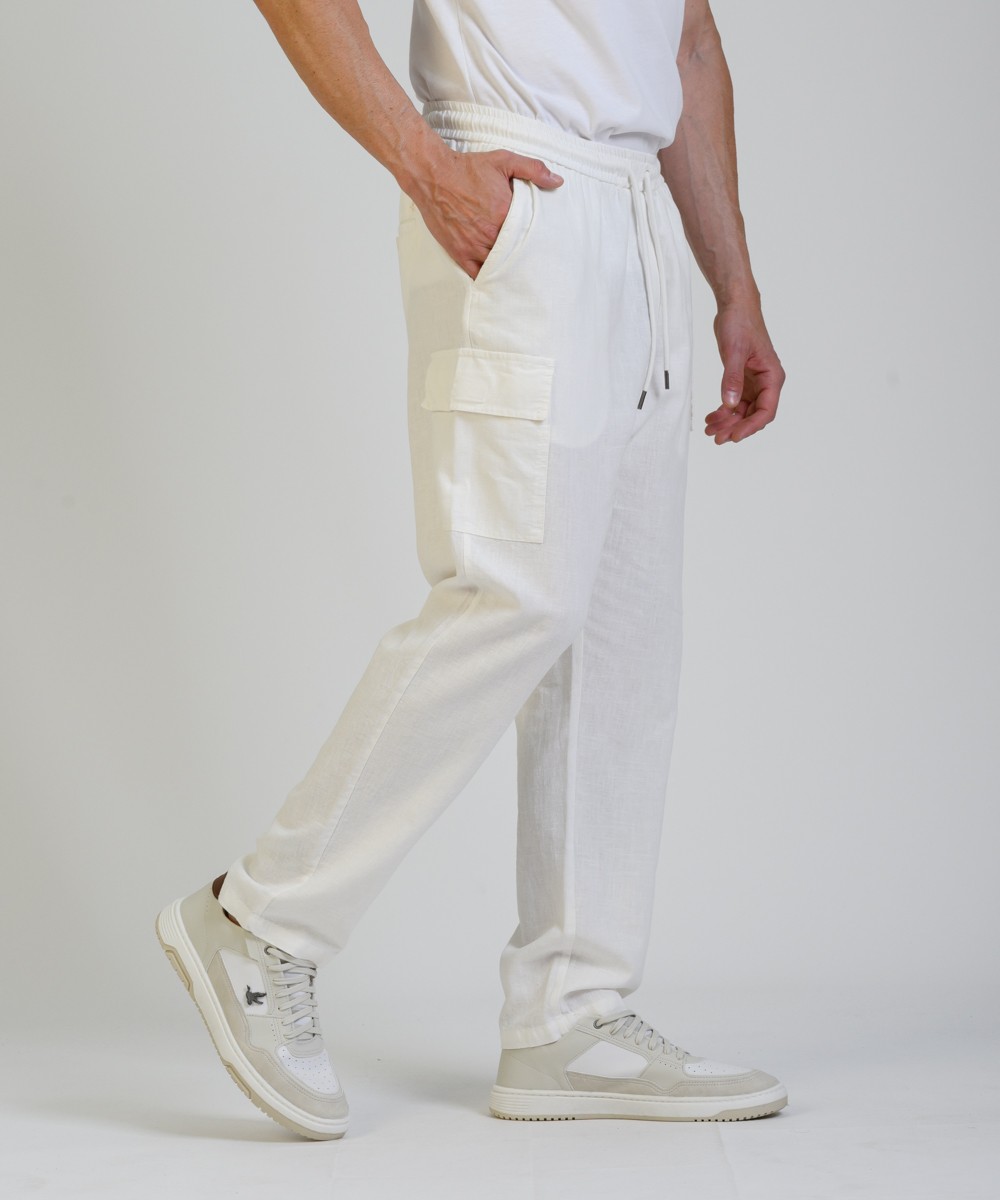 Pantalon Lino Reese Cargo