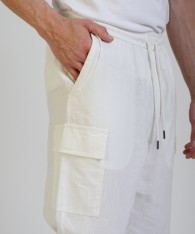 Pantalon Lino Reese Cargo