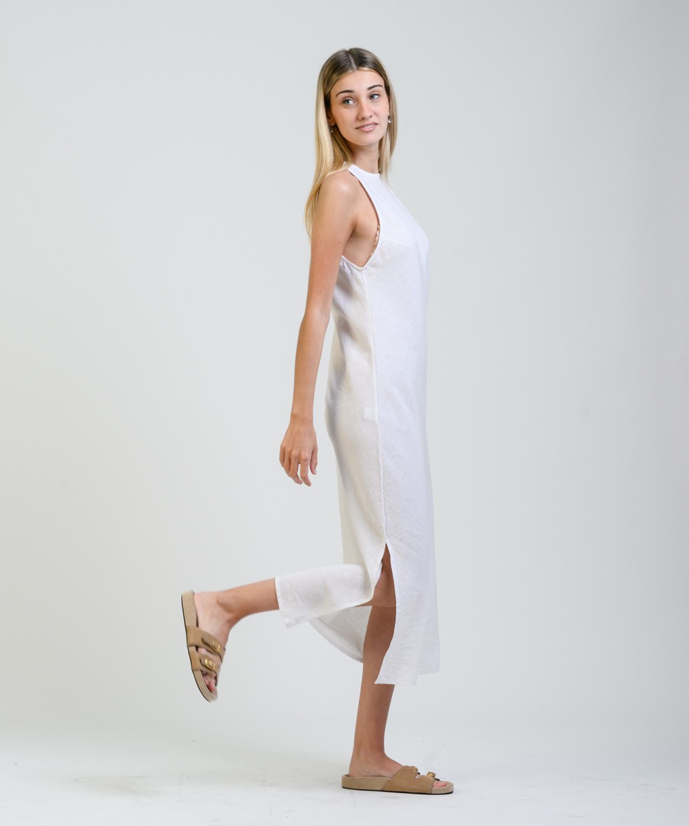 Vestido Lino Scarlett