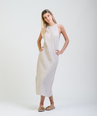 Vestido Lino Scarlett