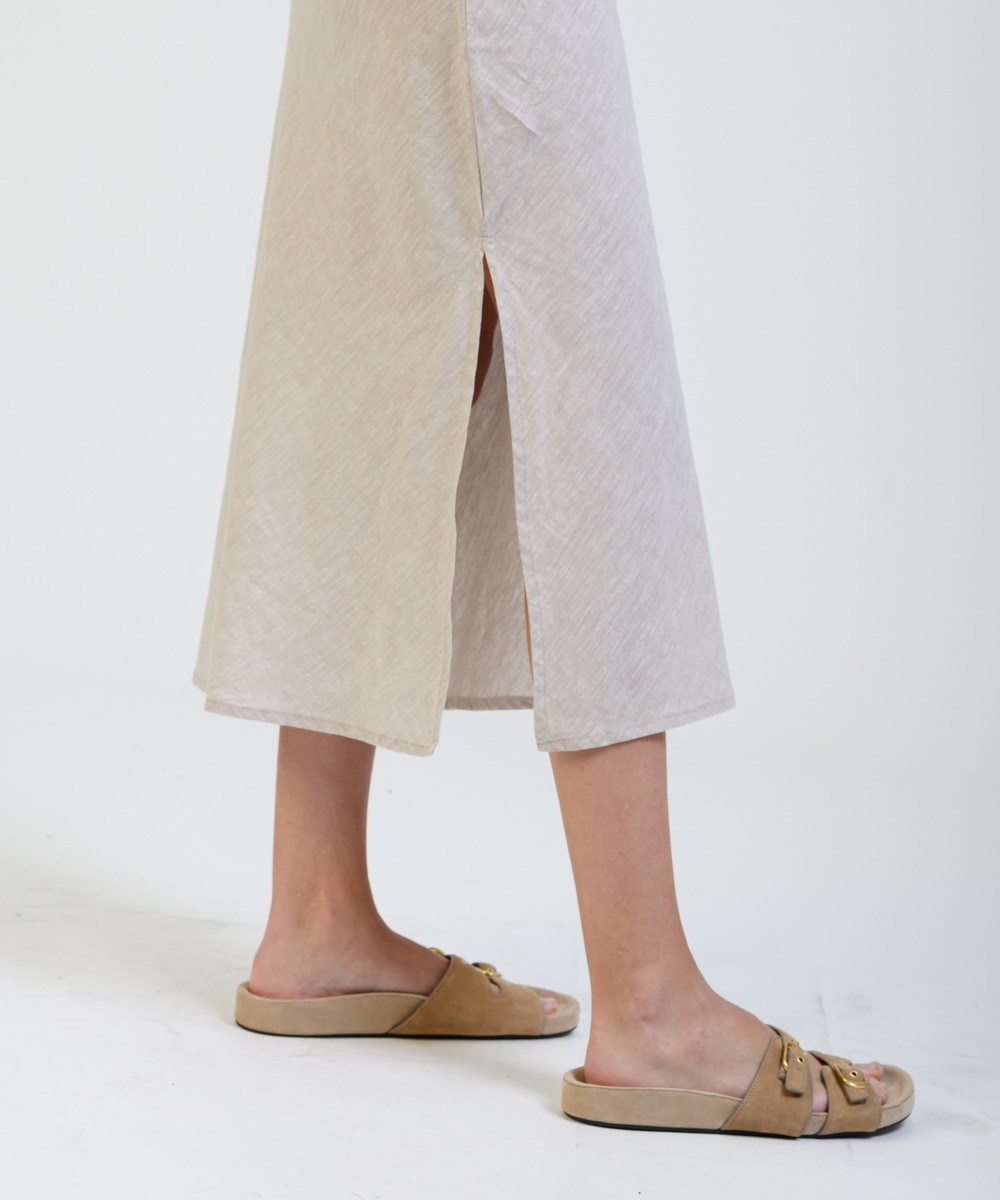 Vestido Lino Scarlett