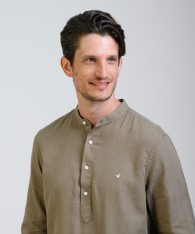 Camisa Mao Half Placket Lino