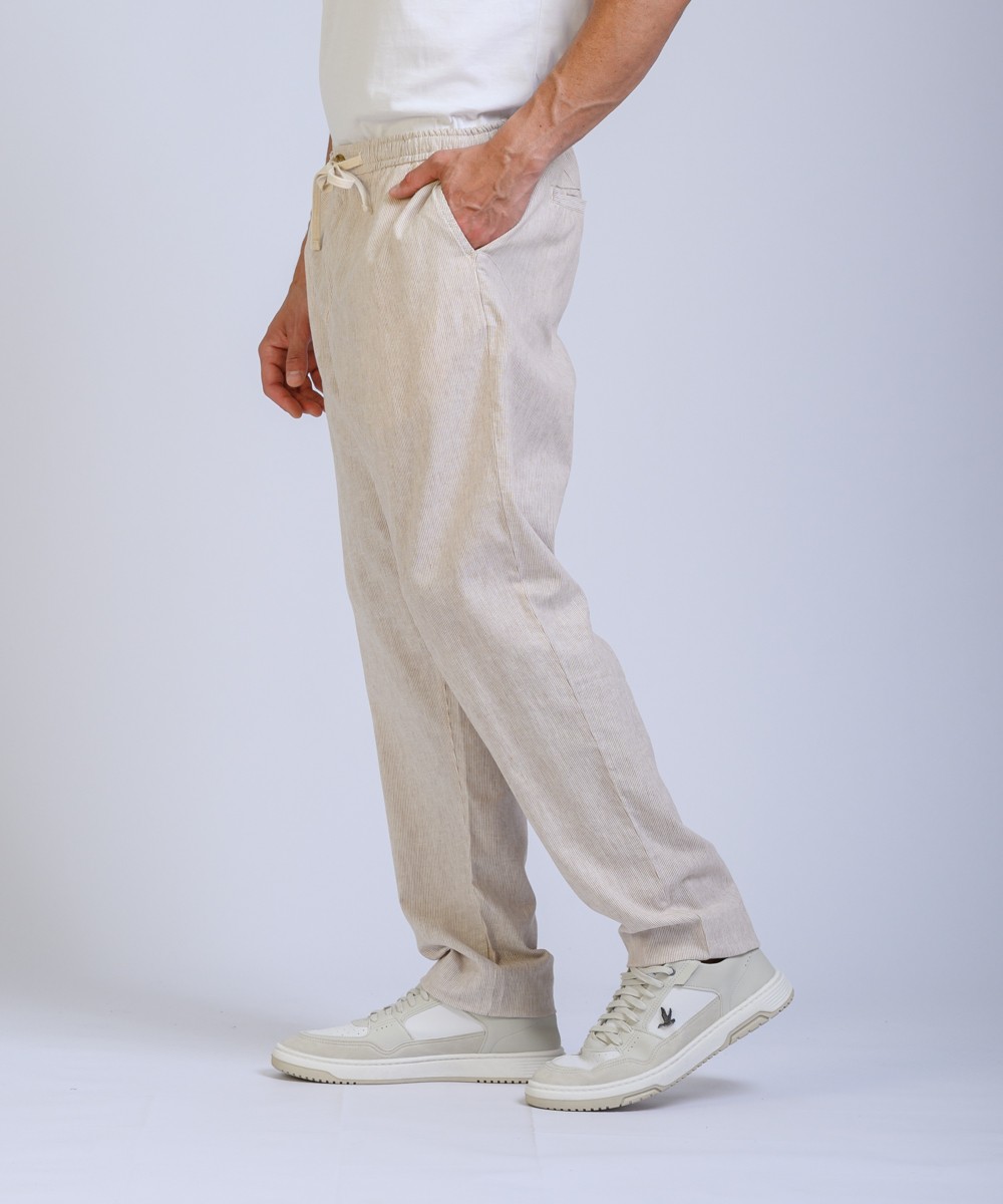 Pantalon Lino Stripes