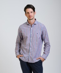 Camisa Milano Stripe Lino