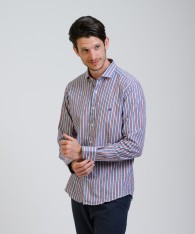 Camisa Milano Stripe Lino