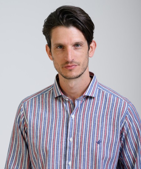 Camisa Milano Stripe Lino 2
