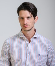 Camisa Milano Stripe Lino