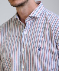 Camisa Milano Stripe Lino