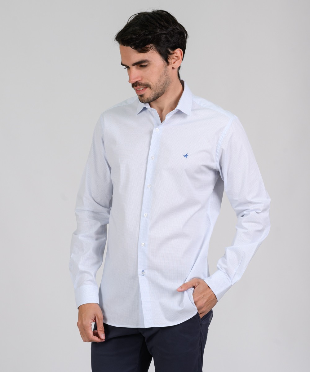 Camisa Milano Checks Slim Fit
