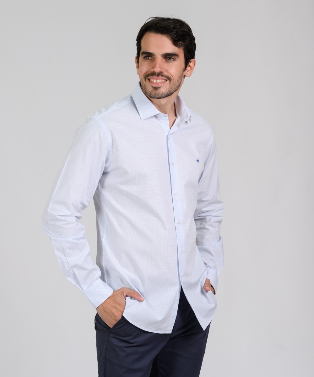 Camisa Milano Checks Slim Fit