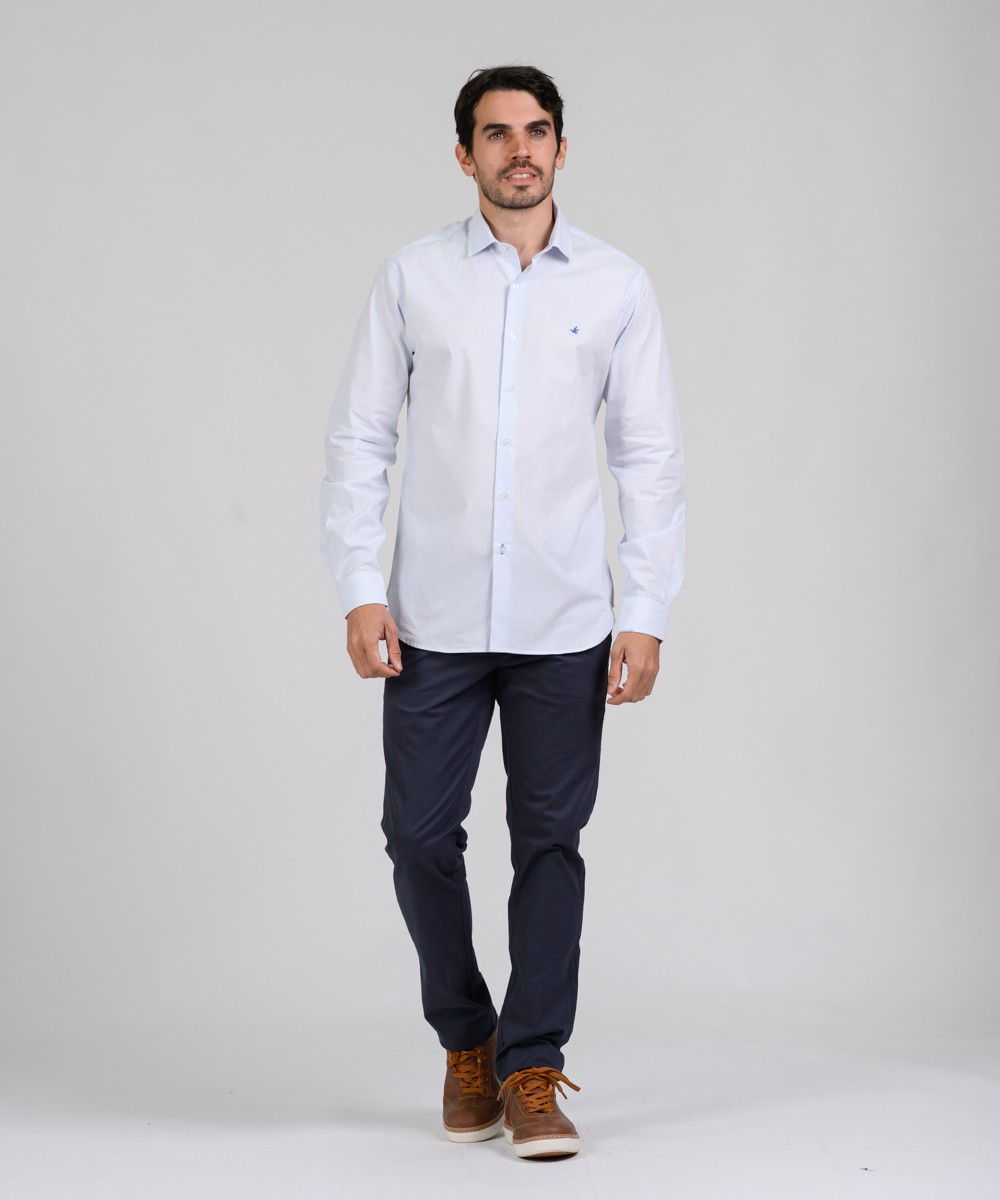 Camisa Milano Checks Slim Fit