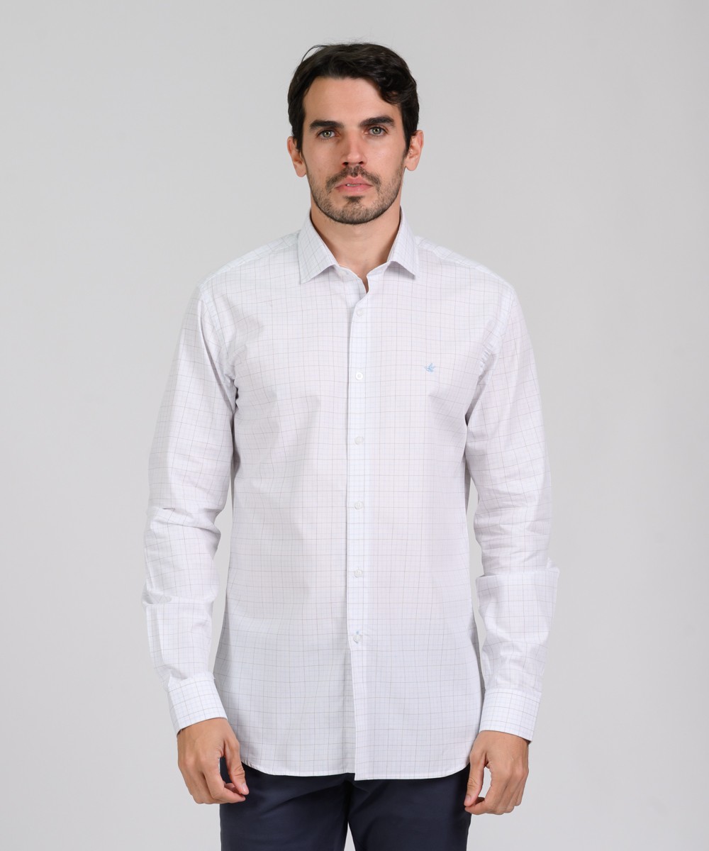 Camisa Milano Checks Slim Fit