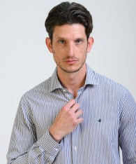 Camisa Milano Stripes Slim Fit