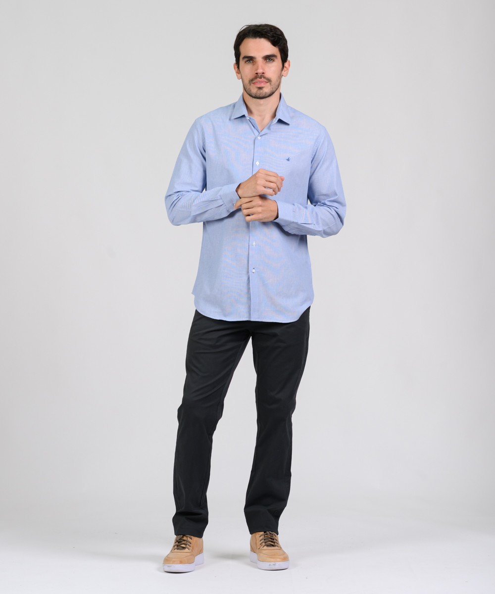 Camisa Milano Stripes Slim Fit