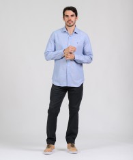 Camisa Milano Stripes Slim Fit