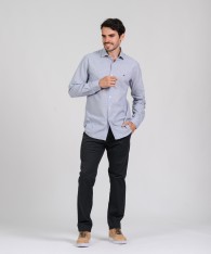 Camisa Milano Stripes Slim Fit