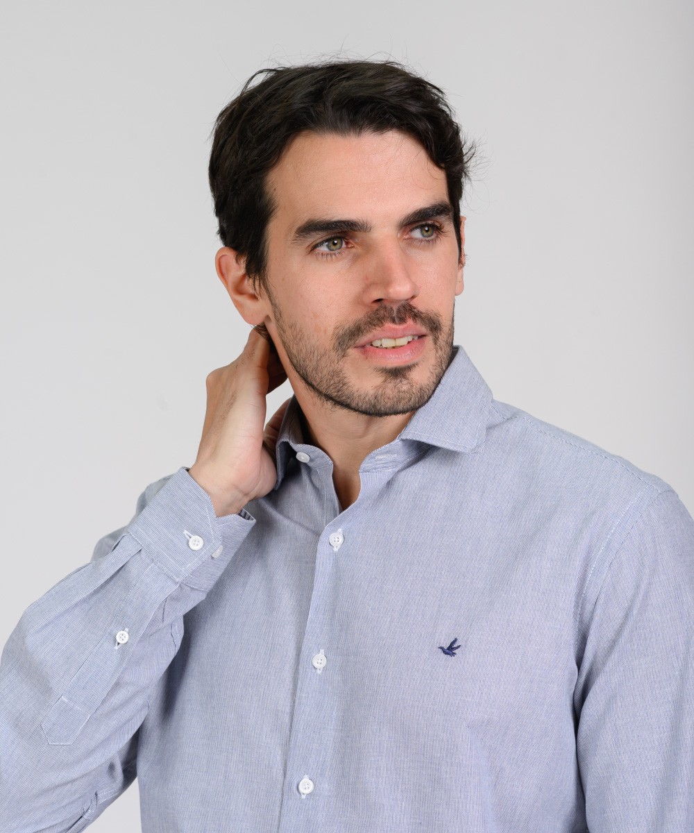 Camisa Milano Stripes Slim Fit