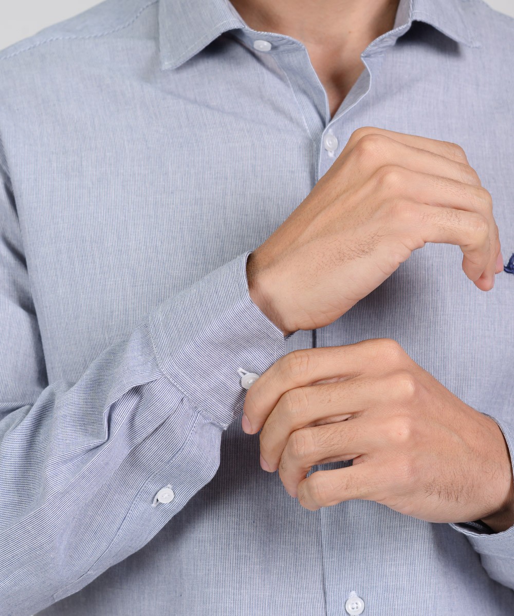 Camisa Milano Stripes Slim Fit