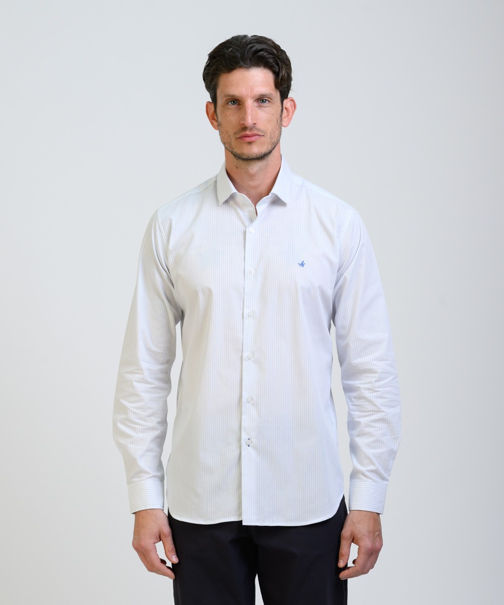 Camisa Milano Stripes Slim Fit