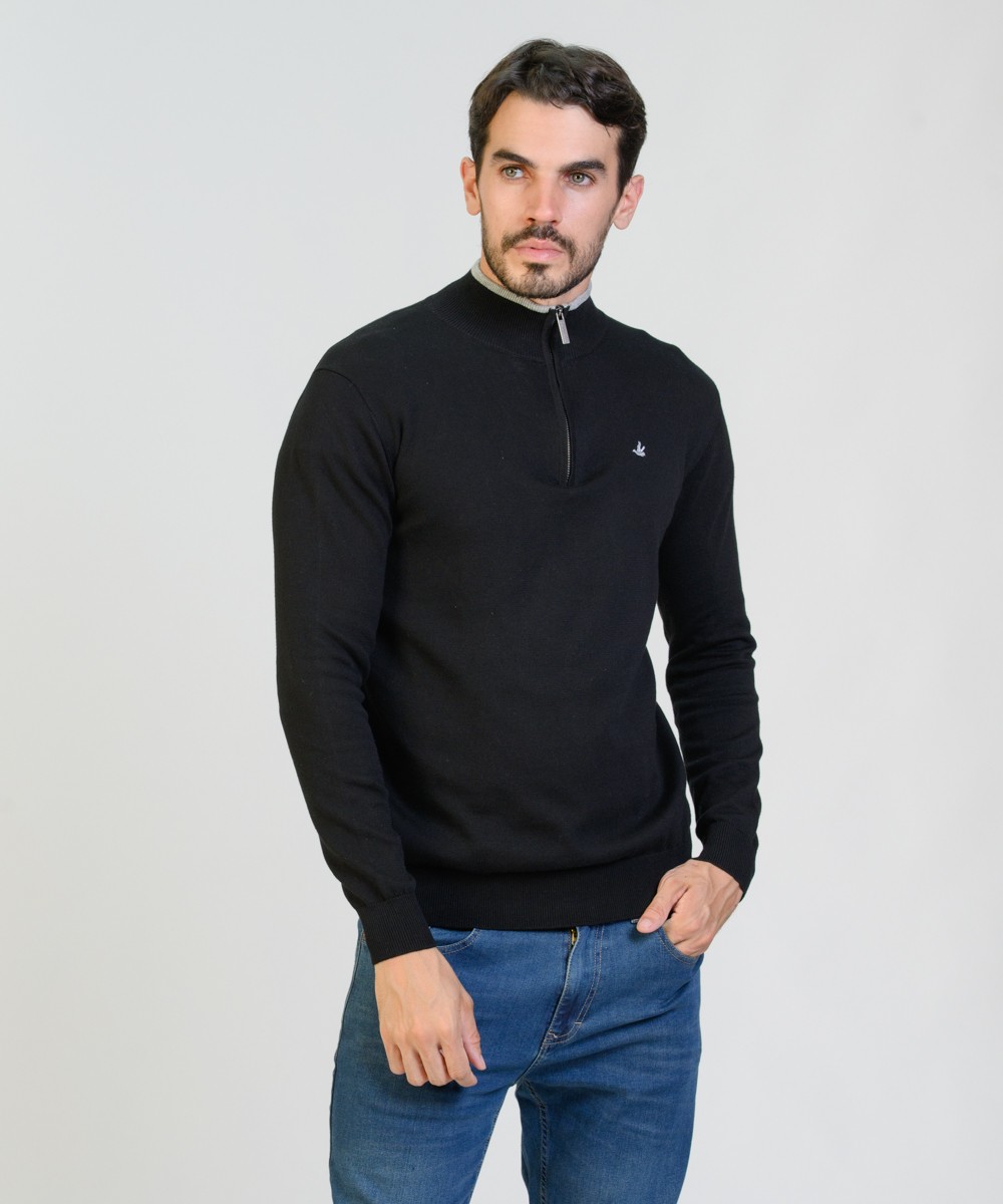Sweater Half Zipper Milan