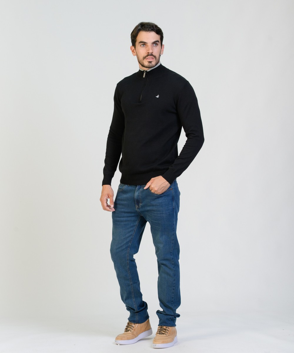 Sweater Half Zipper Milan