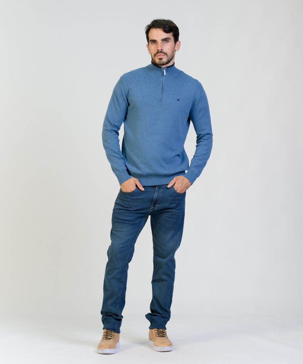 Sweater Half Zipper Milan