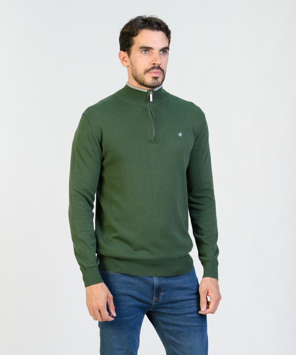 Sweater Half Zipper Milan