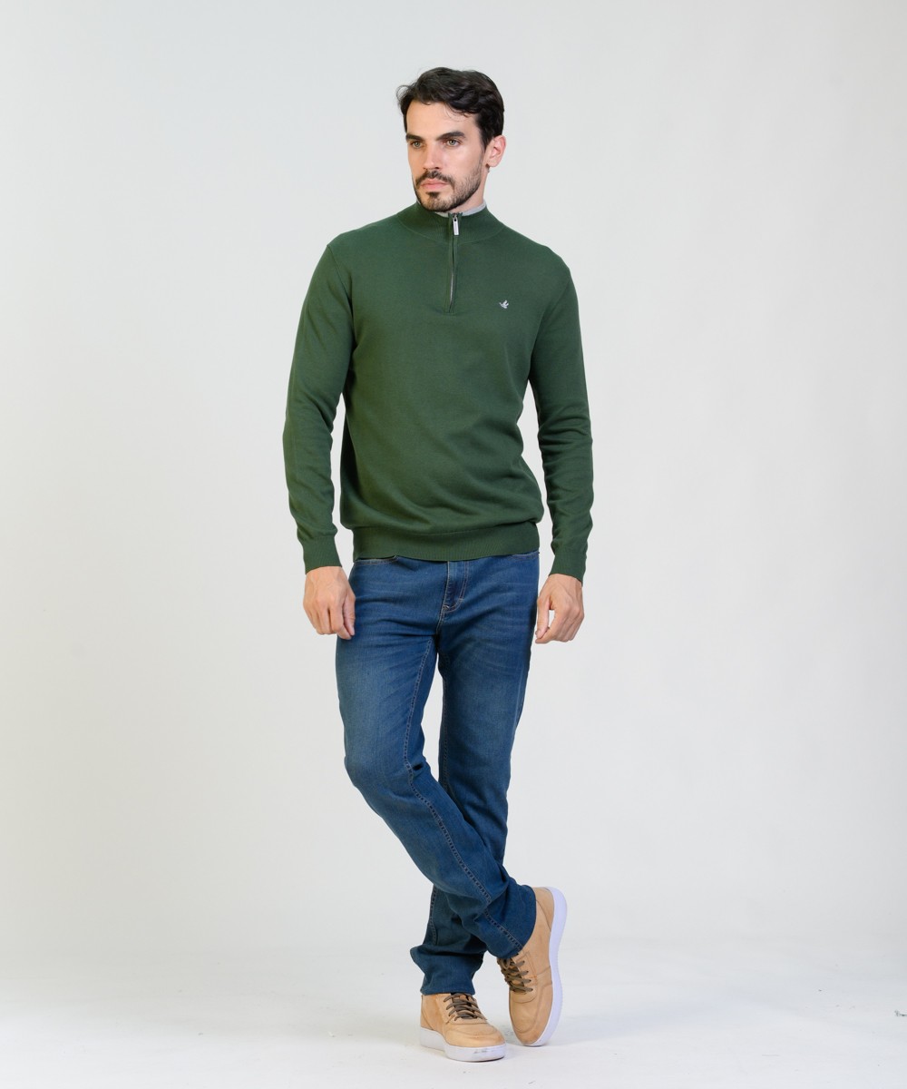 Sweater Half Zipper Milan