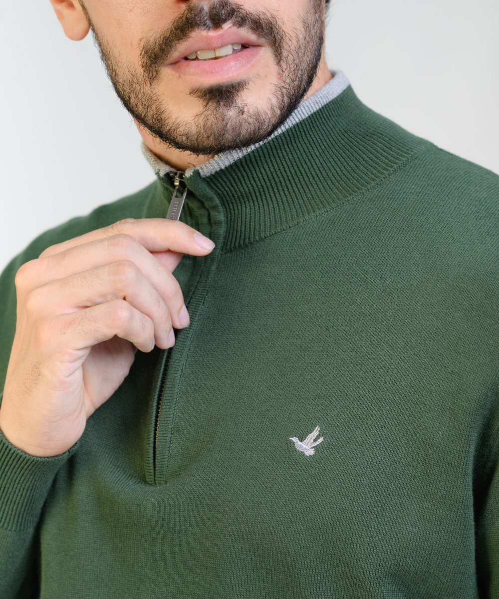 Sweater Half Zipper Milan